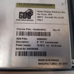 Global display solutions 10h46836p02 touchscreen panel g0900001