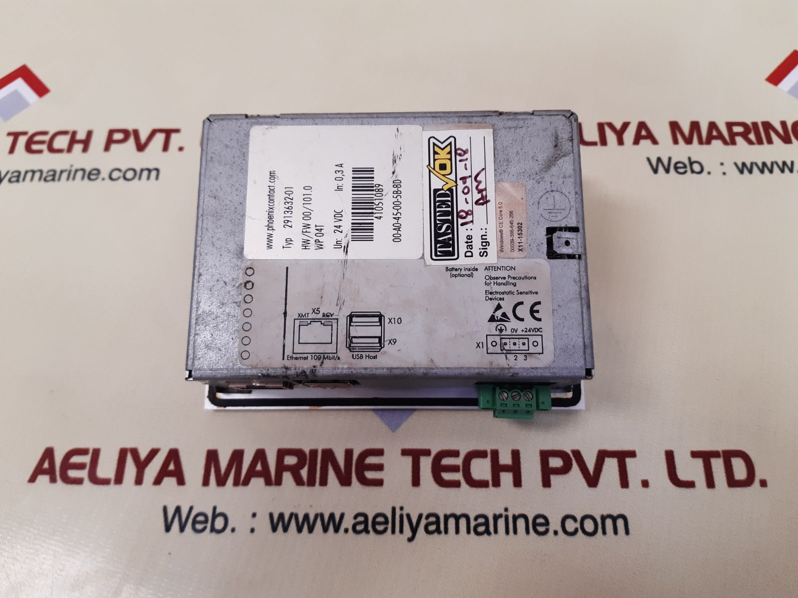 Phoenix Contact Wp 04T Touch Panel 2913632-01
