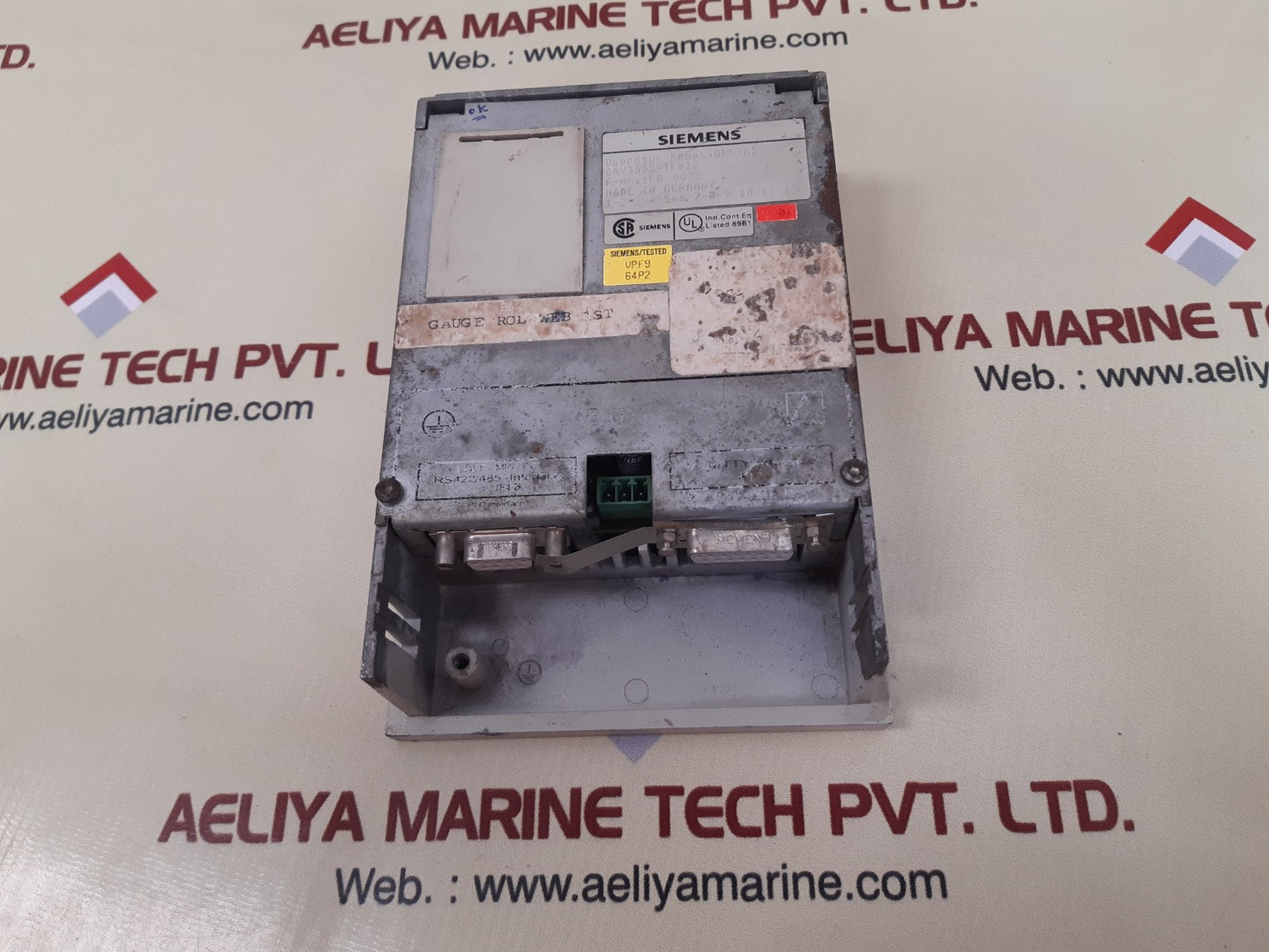 Siemens Coros Op5 6Av3505-1Fb12 Operator Panel Op 5-a2