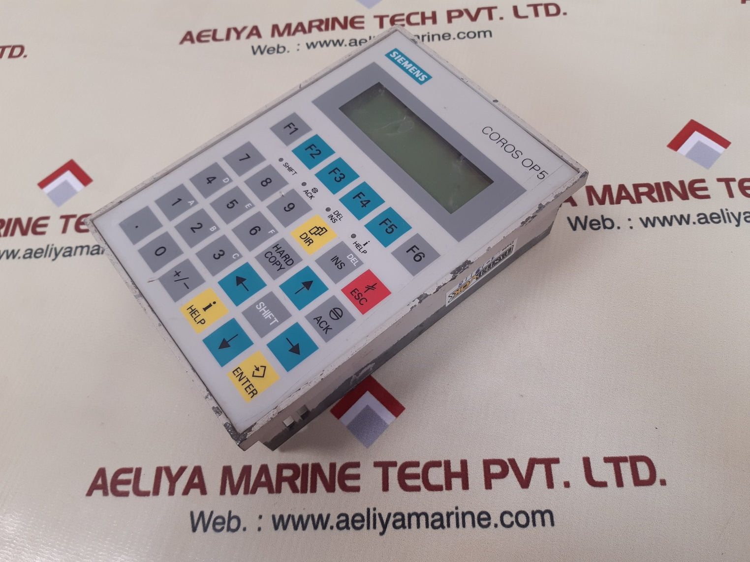 Siemens Coros Op5 6Av3505-1Fb12 Operator Panel Op 5-a2