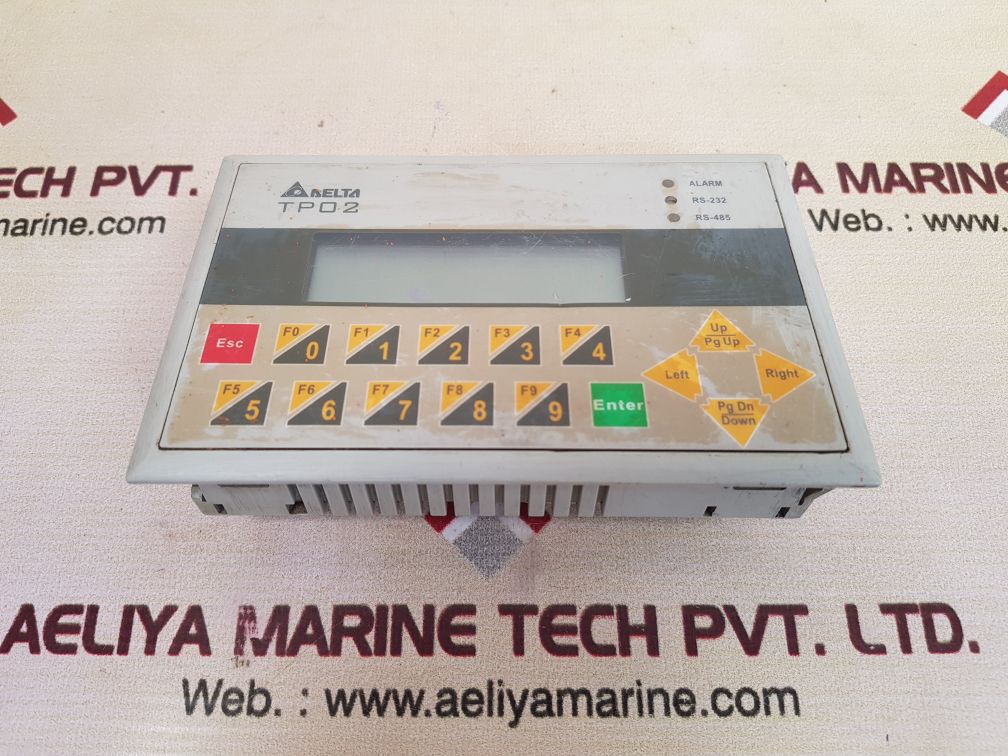 Delta electronics tp02g-as1 operator interface lcd display