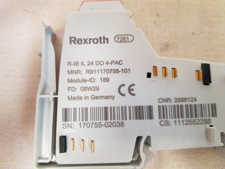 Rexroth r-ib il 24 do 4-pac terminal module