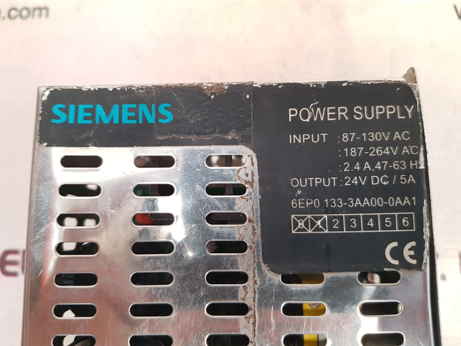 Siemens 6ep0 133-3aa00-0aa1 power supply