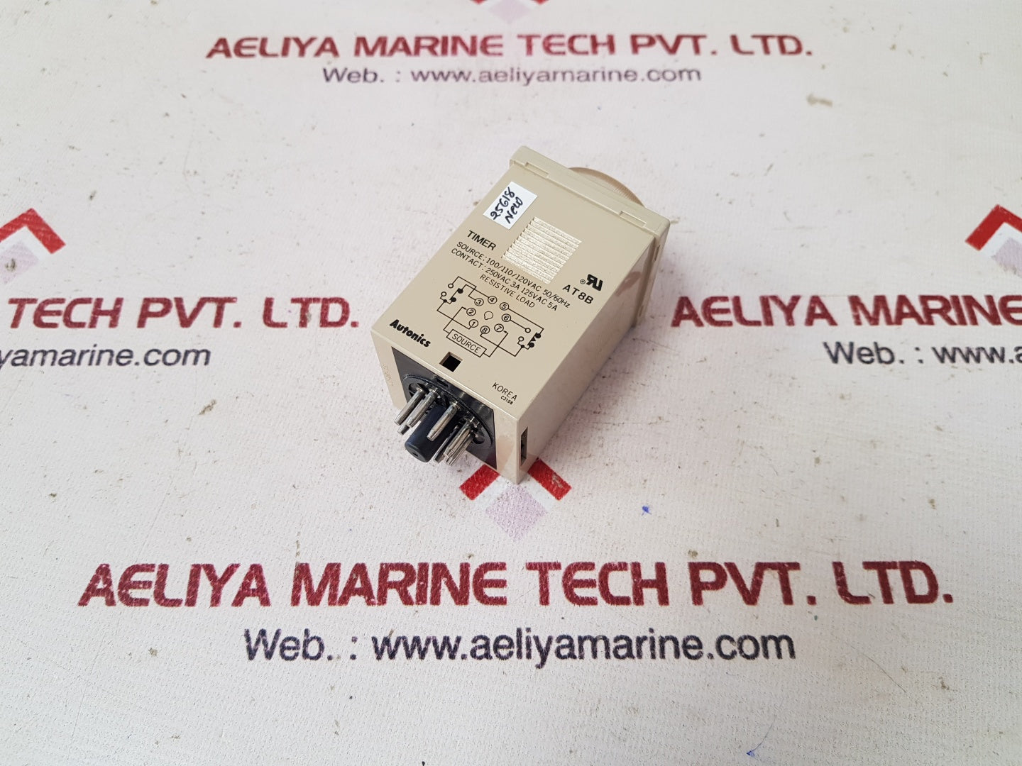 Autonics at8b time delay relay 100/110/120vac 50/60hz