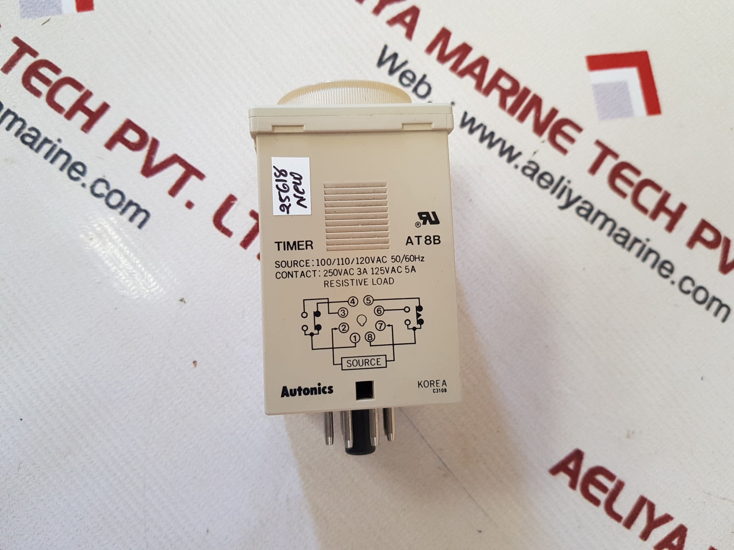 Autonics at8b time delay relay 100/110/120vac 50/60hz