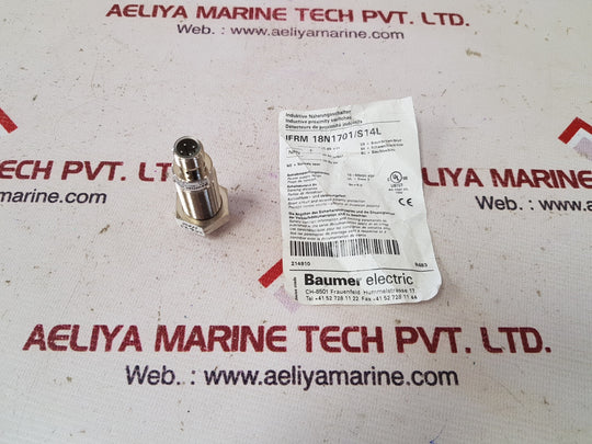 Baumer ifrm 18n1701/s14l inductive proximity sensor