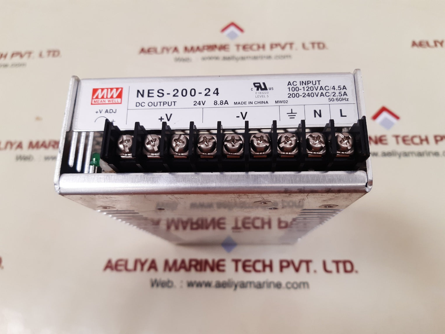 Mean Well Nes-200-24 Switching Power Supply Dc24V 8.8A