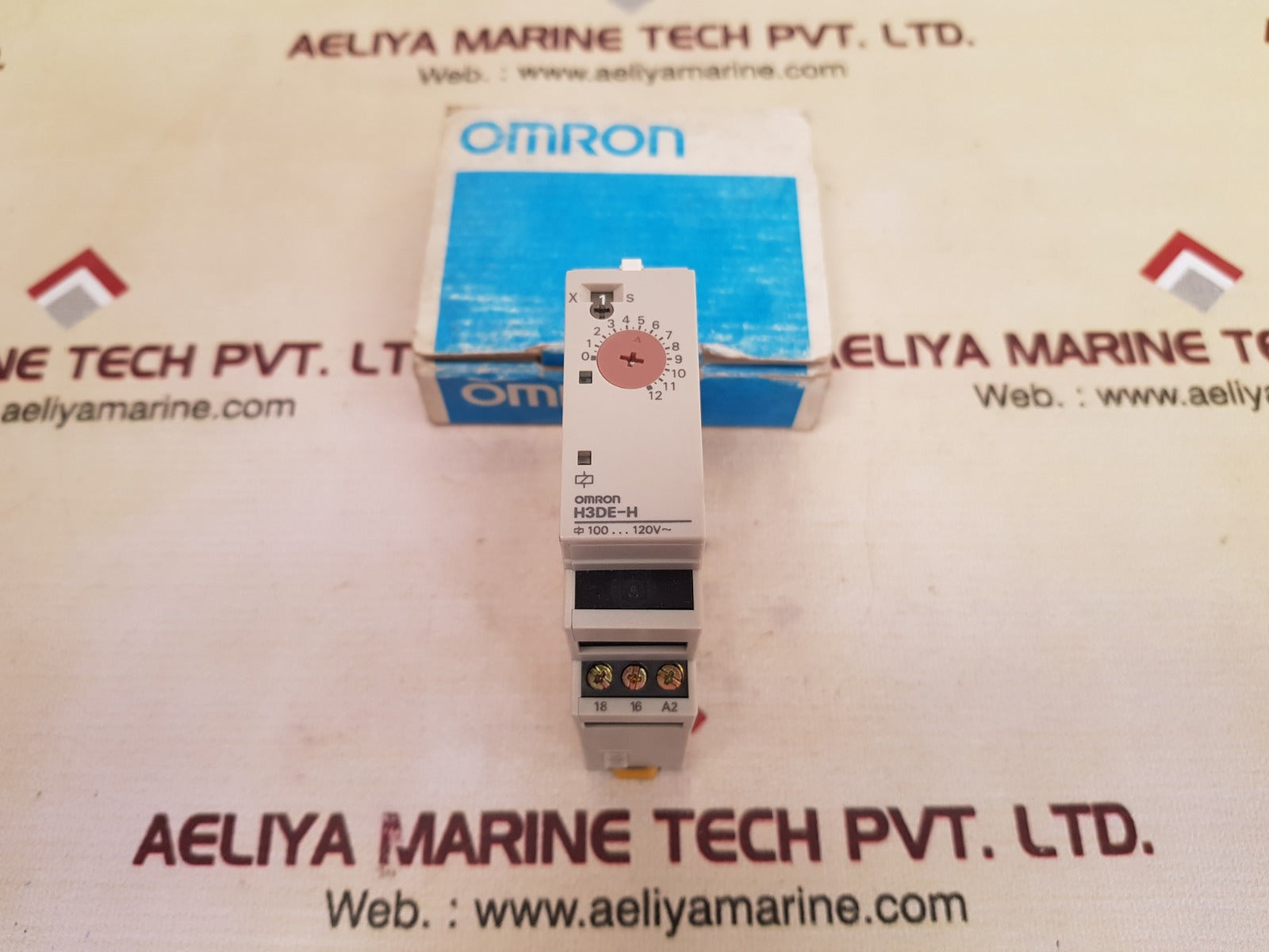 Omron H3De-h(S) Timer 250V 50/60Hz 0.1S-12S
