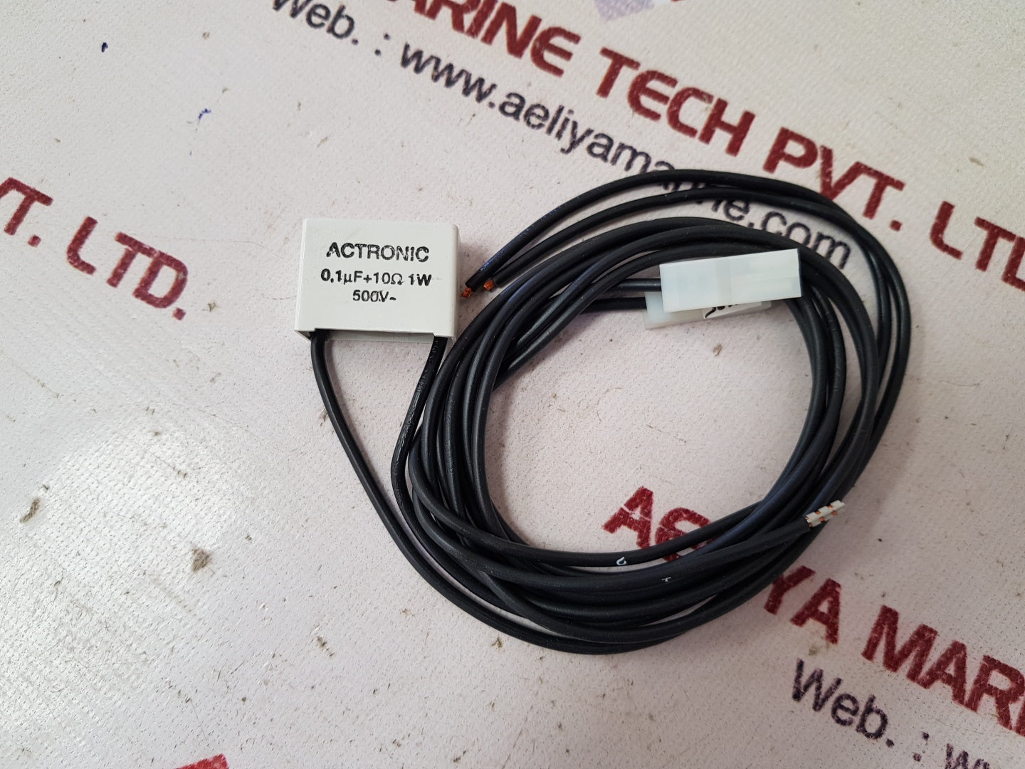 Abb actronic 0.1µf+10 ohm 1w