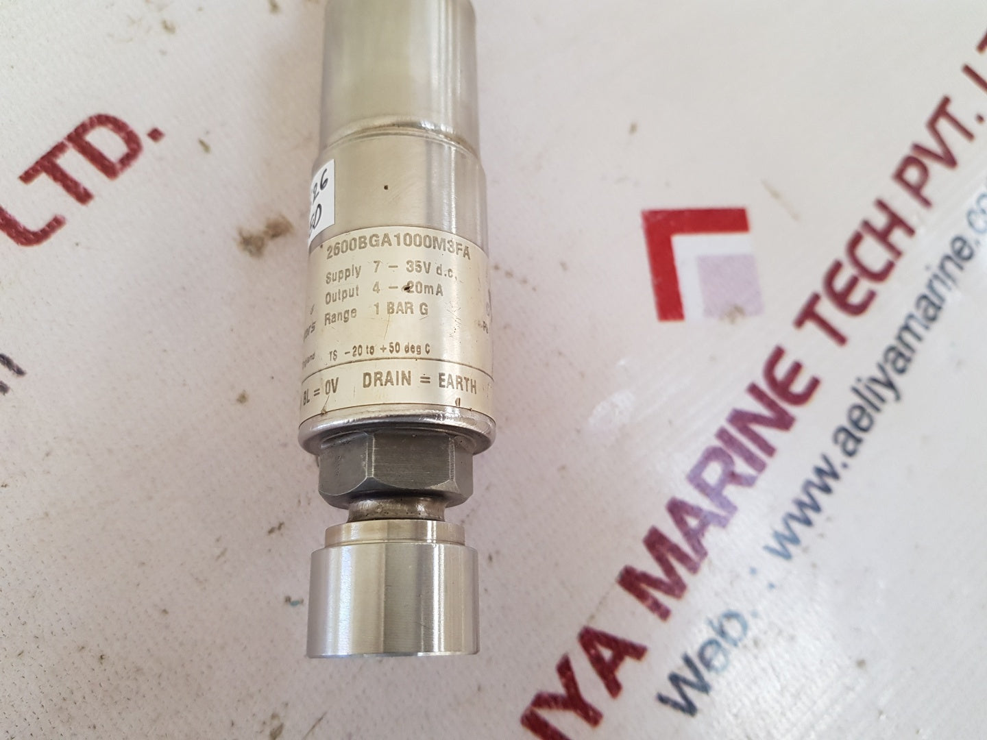 Gems sensors 2600bga 1000m3fa pressure sensor 
