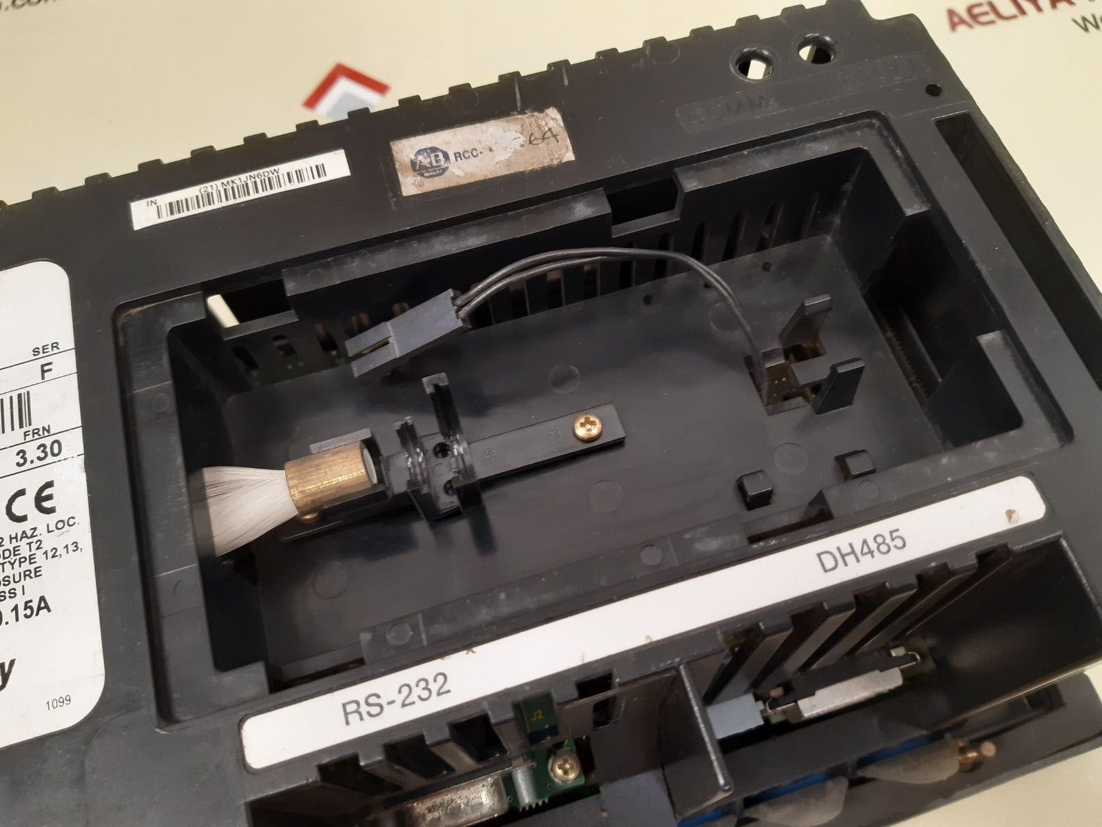 Allen-bradley 2711-k5a3 ser f panelview rev.g frn 3.30