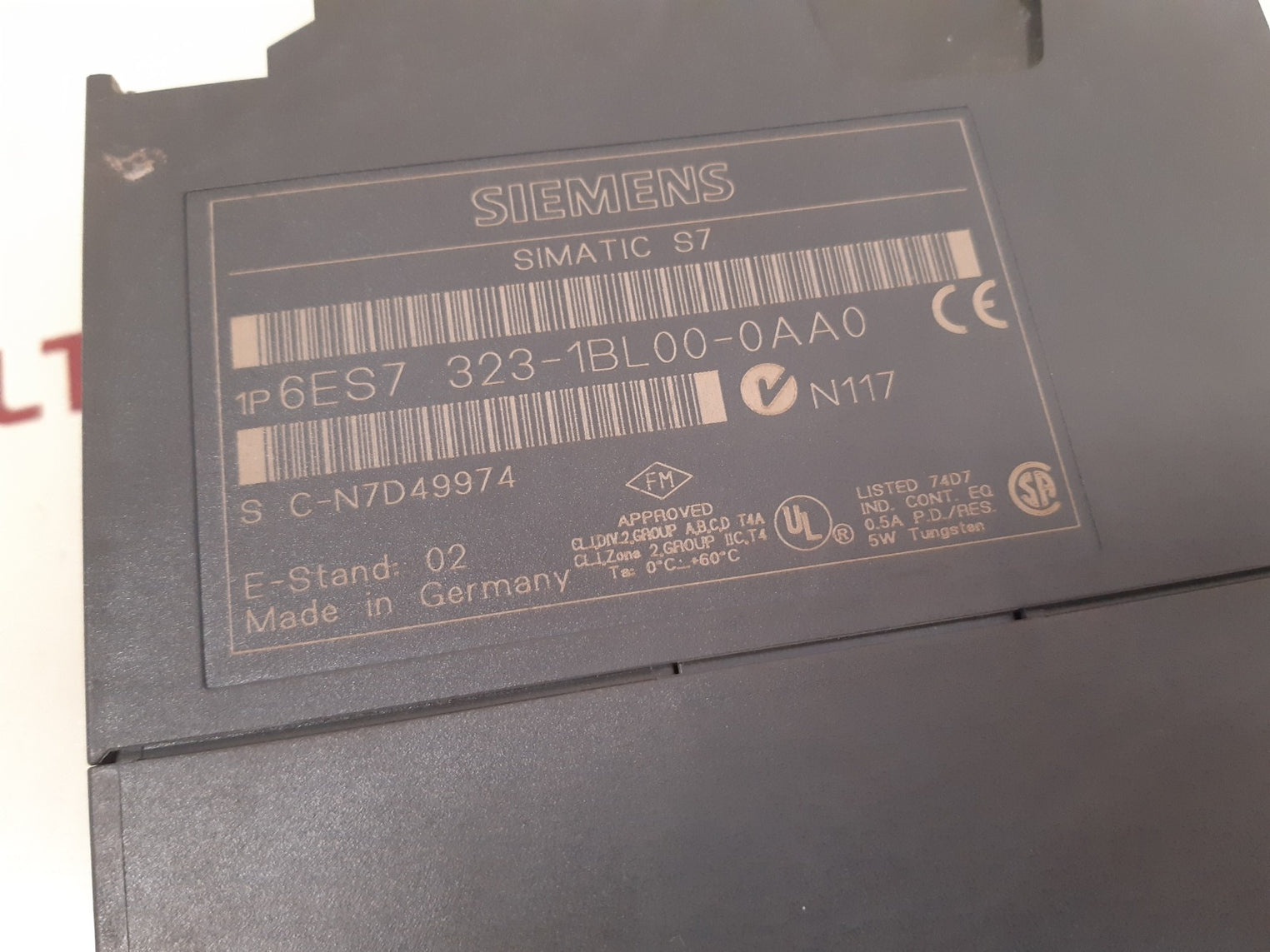 Siemens Simatic S7 Digital Module 6Es7 323-1Bl00-0Aa0