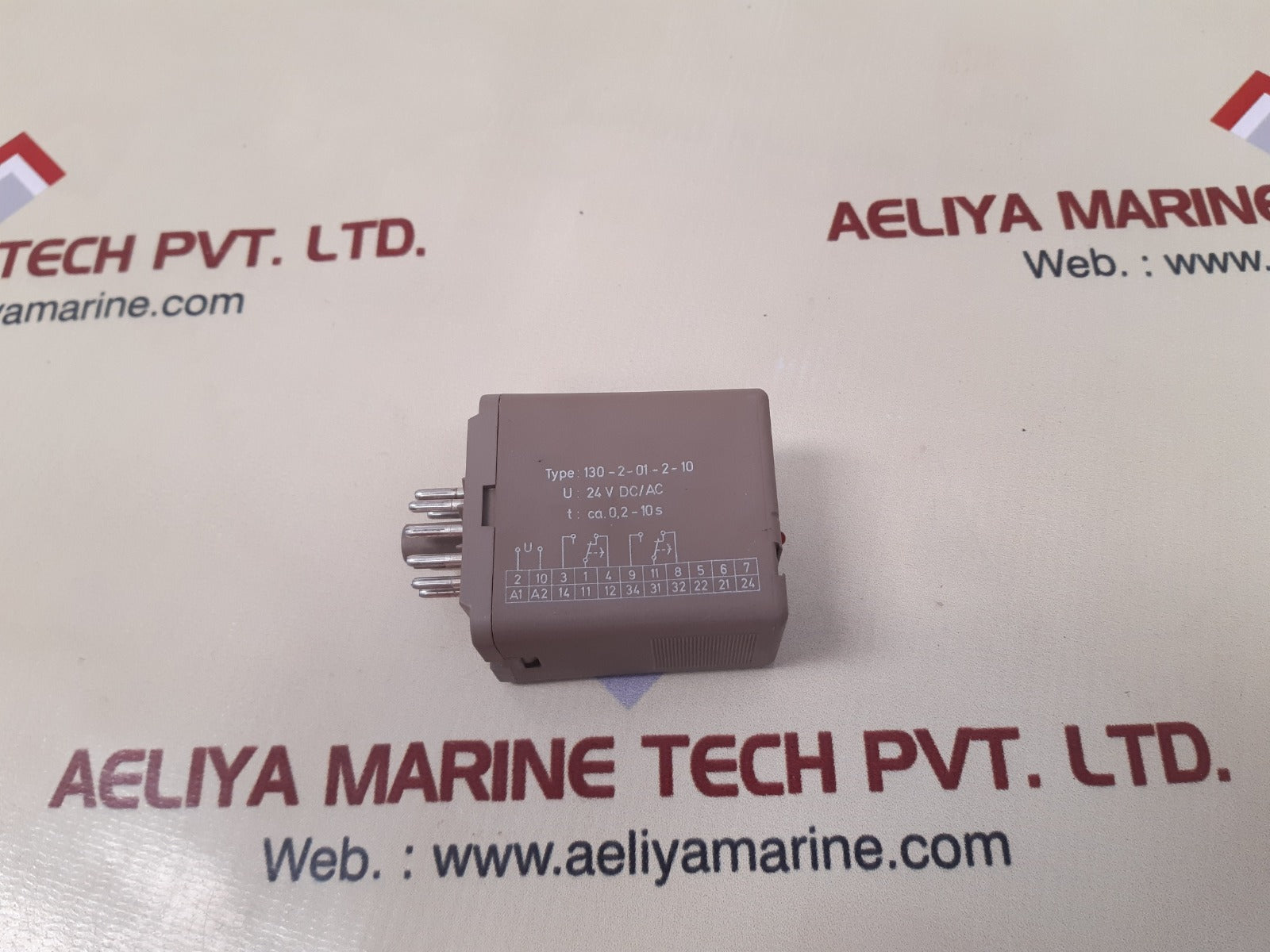 Kuhnke 130-2-01-2-10 Time Relay 24V Dc/Ac