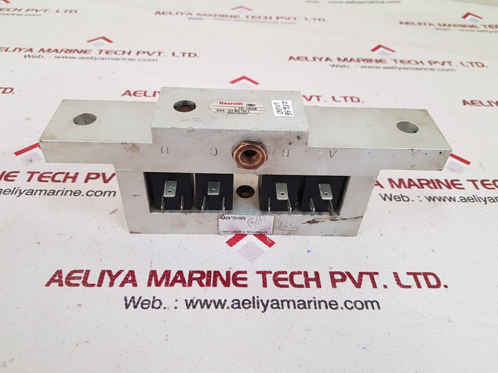 Rexroth 323 862 105 2 quad valve unit
