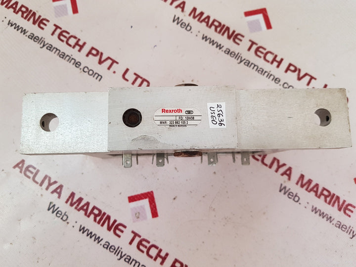 Rexroth 323 862 105 2 quad valve unit