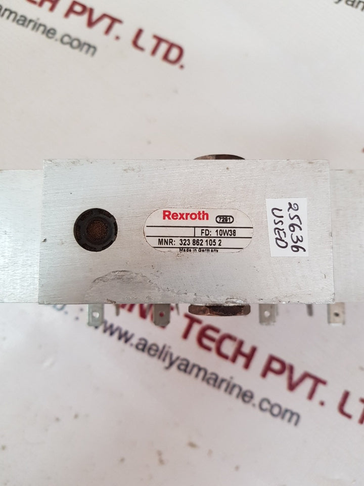 Rexroth 323 862 105 2 quad valve unit