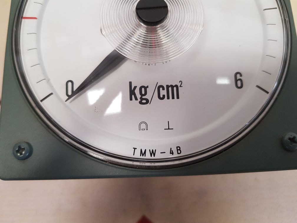 Tsuruga electric tmw-4b pressure indicator 0 to 6 kg/cm2