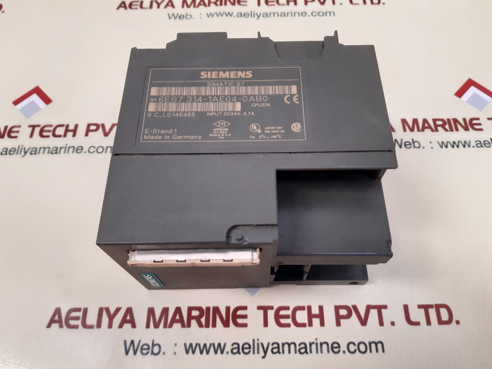 Siemens Simatic S7 6Es7 314-1Ae04-0Ab0 Module Dc24V, 0.7A