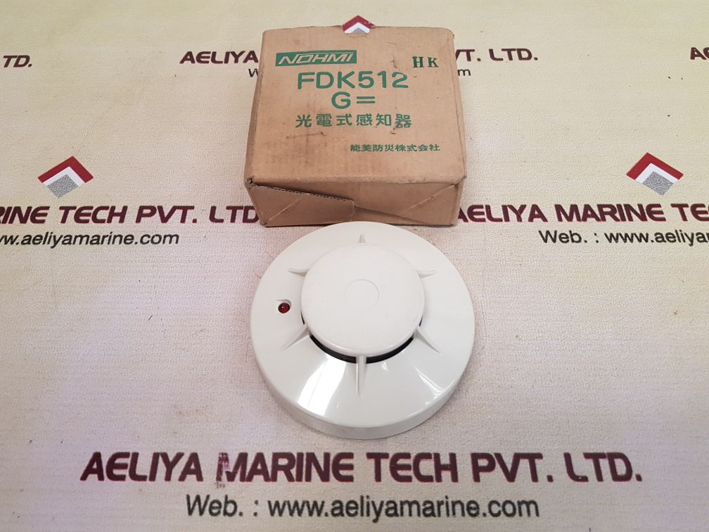 Nohmi bosai fdk512 optical smoke detector
