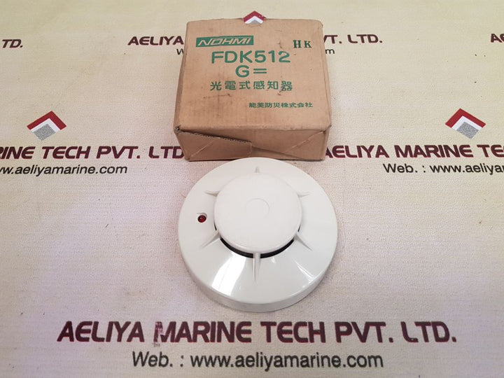 Nohmi bosai fdk512 optical smoke detector