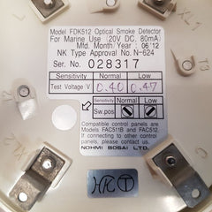 Nohmi bosai fdk512 optical smoke detector