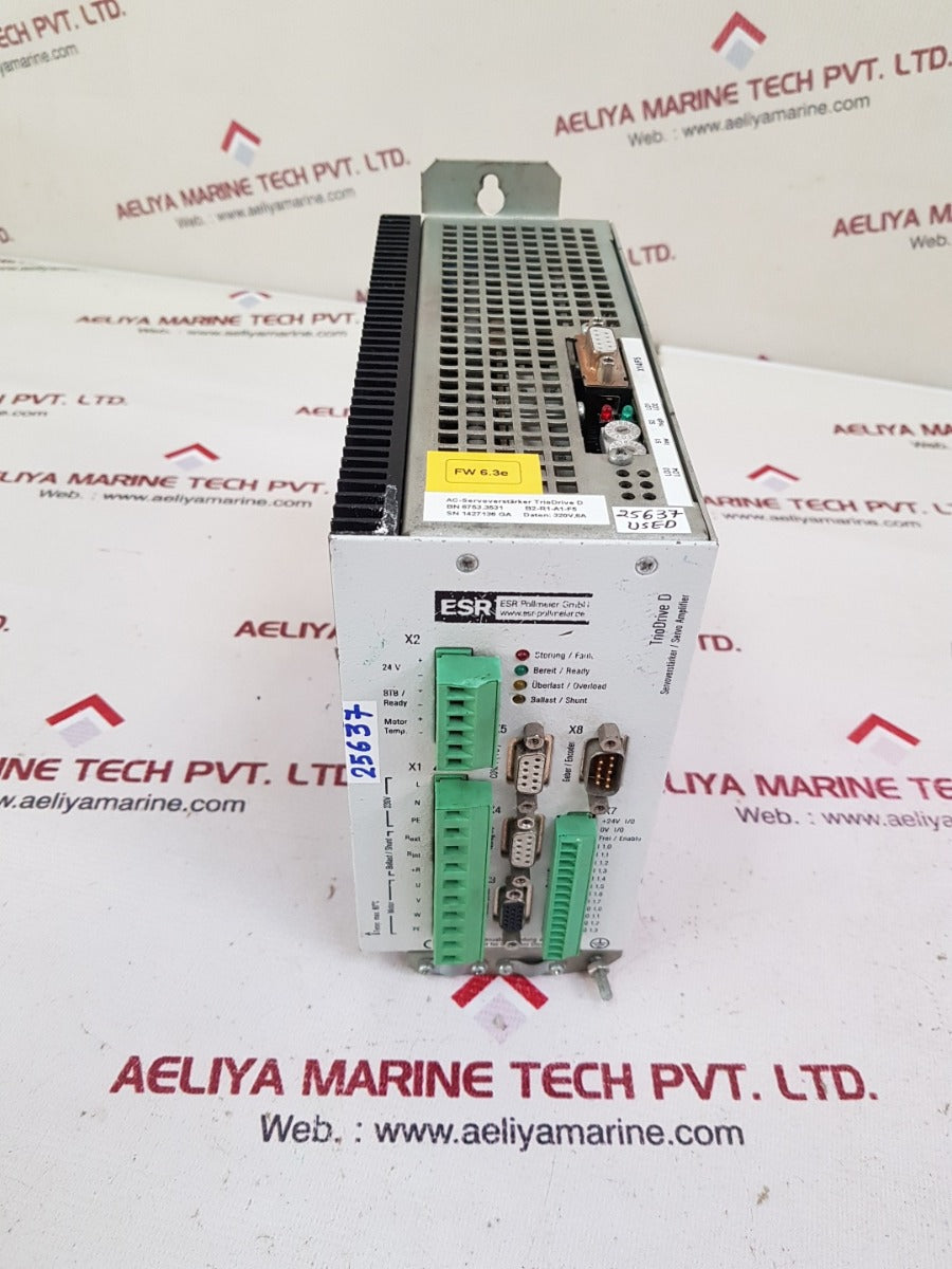 Esr Pollmeier Bn 6753.3531 B2-r1-a1-f5 Servo Amplifier