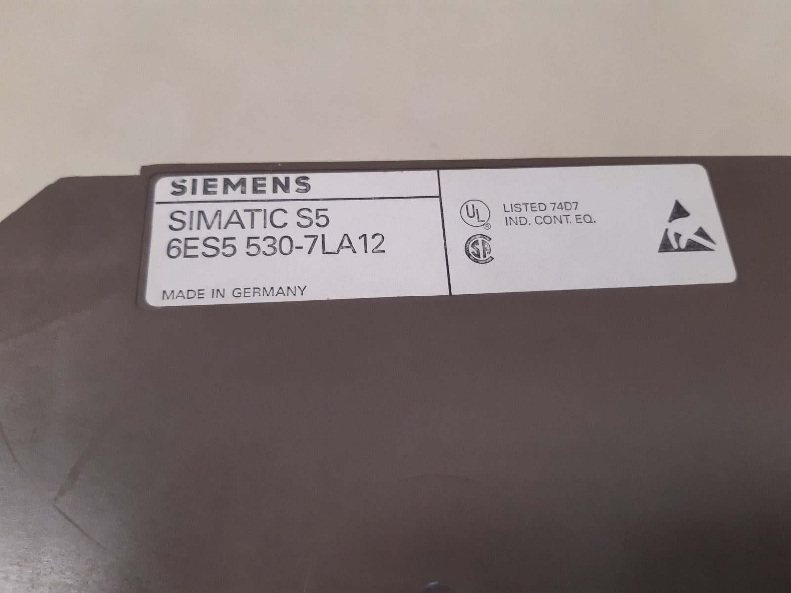 Siemens Simatic S5 6Es5 530-7La12 Cp530 Module