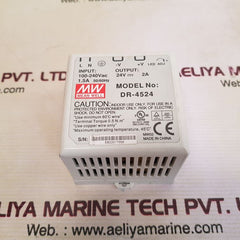 Mean well dr-4524 power supply 1.5a 50/60hz