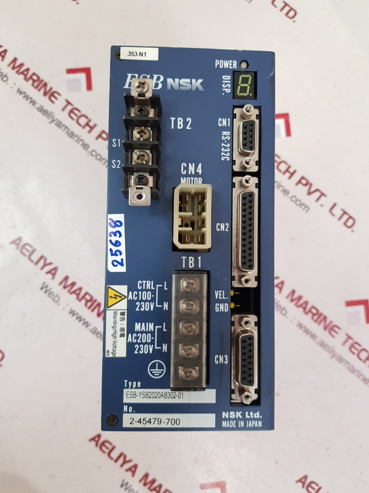 Nsk esb-ysb2020ab302-01 servo drive m-esb-ysb2020ab302