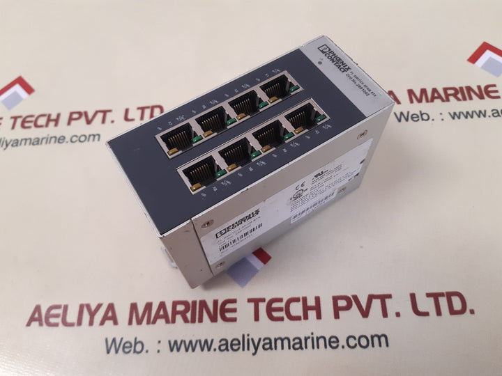 Phoenix contact 2891002 fl switch sfnb 8tx ethernet switch