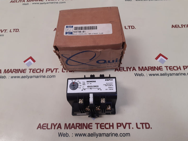 Siemens 48asu3m20 esp100 solid-state overload relay