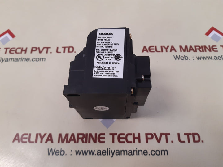 Siemens 48asu3m20 esp100 solid-state overload relay