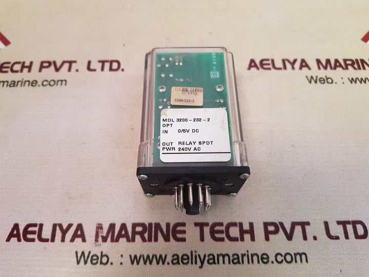 Action instruments 3200-232-2 valve positioner/controller