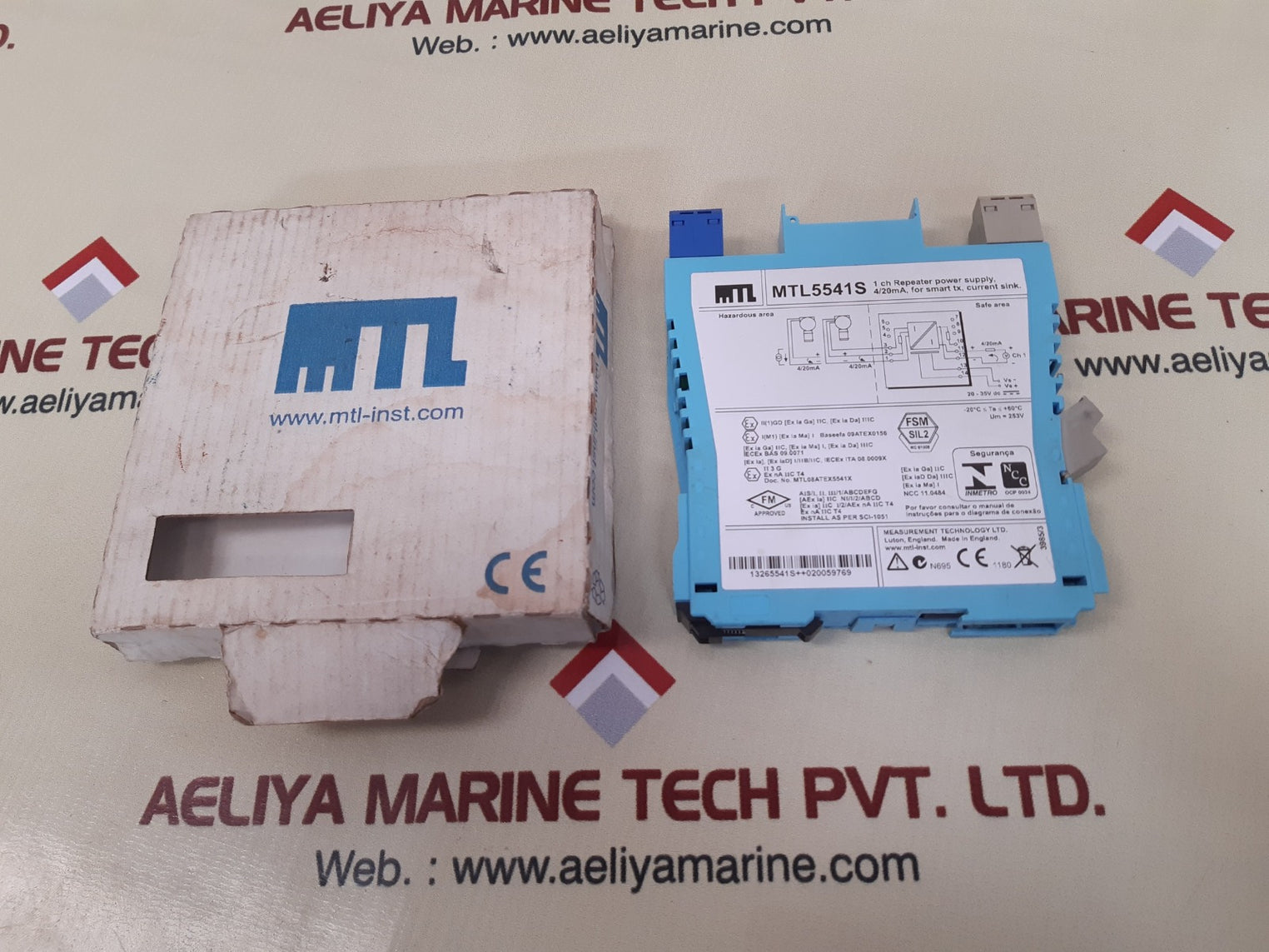 Measurement Technology Mtl5541S 1 Ch Repeater Power Supply