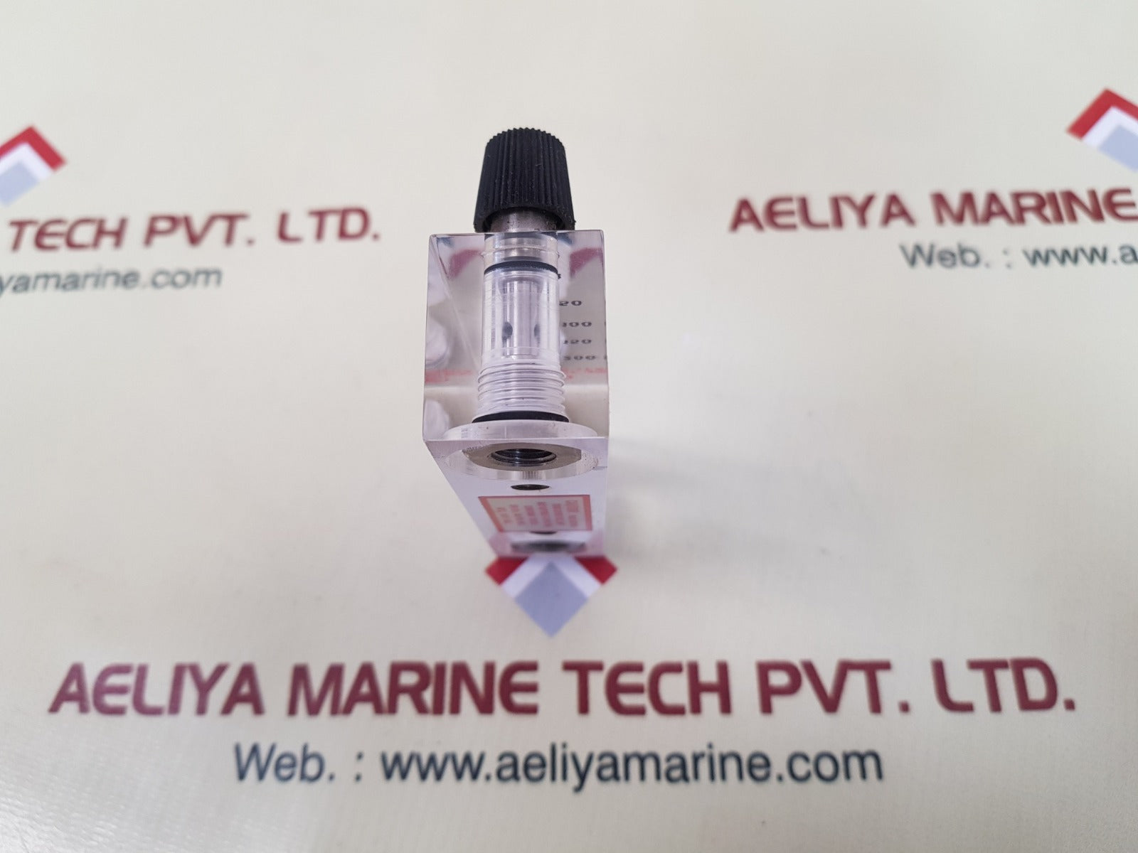 Dwyer Vfa-34-ssv Flowmeter 50 To 220 Cc/Min Water