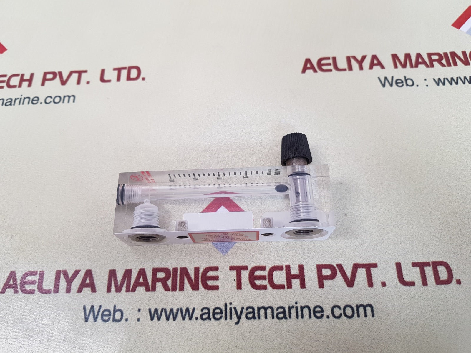 Dwyer Vfa-34-ssv Flowmeter 50 To 220 Cc/Min Water