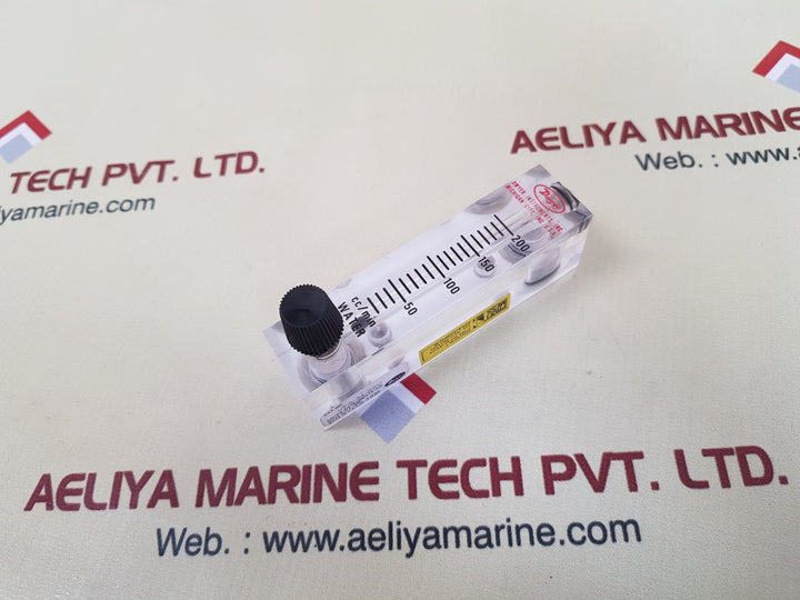 Dwyer Vfa-34-ssv Flowmeter 50 To 220 Cc/Min Water