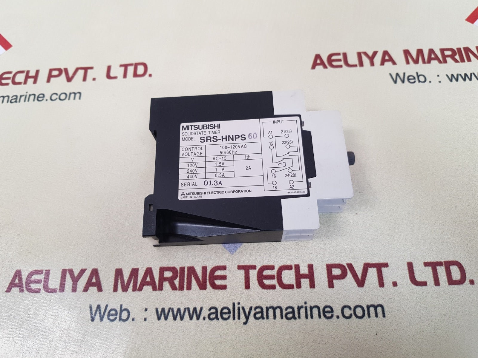 Mitsubishi Srs-hnps Solidstate Timer 100 – 120Vac 50/60Hz