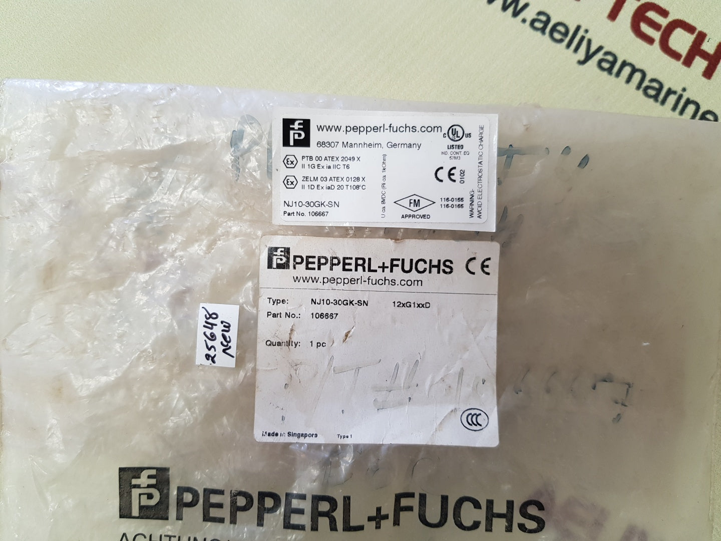 pepperl+fuchs nj10-30gk-sn inductive sensor 106667