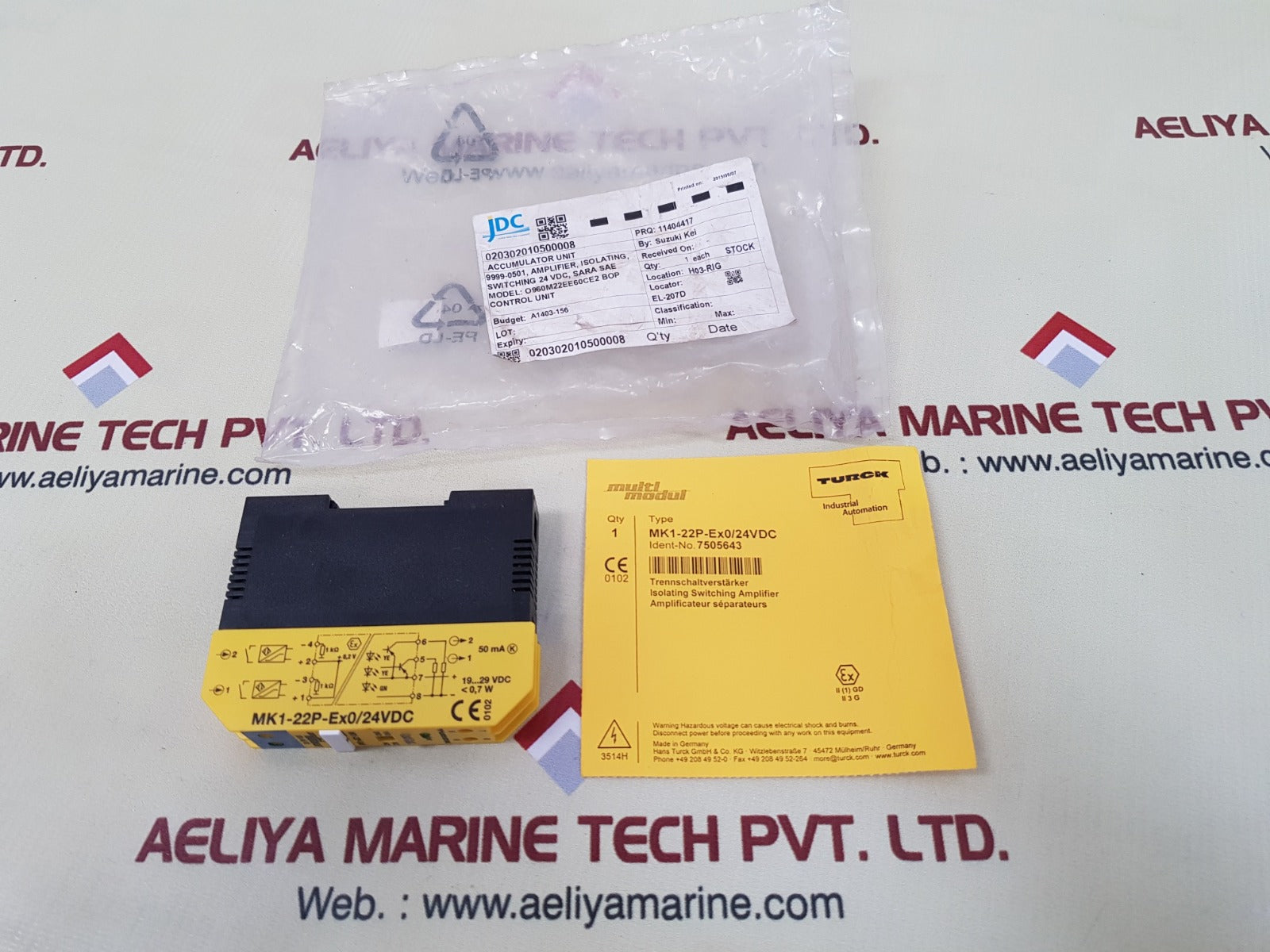 Turck Mk1-22P-ex0/24Vdc Multi Module – Aeliya Marine Tech
