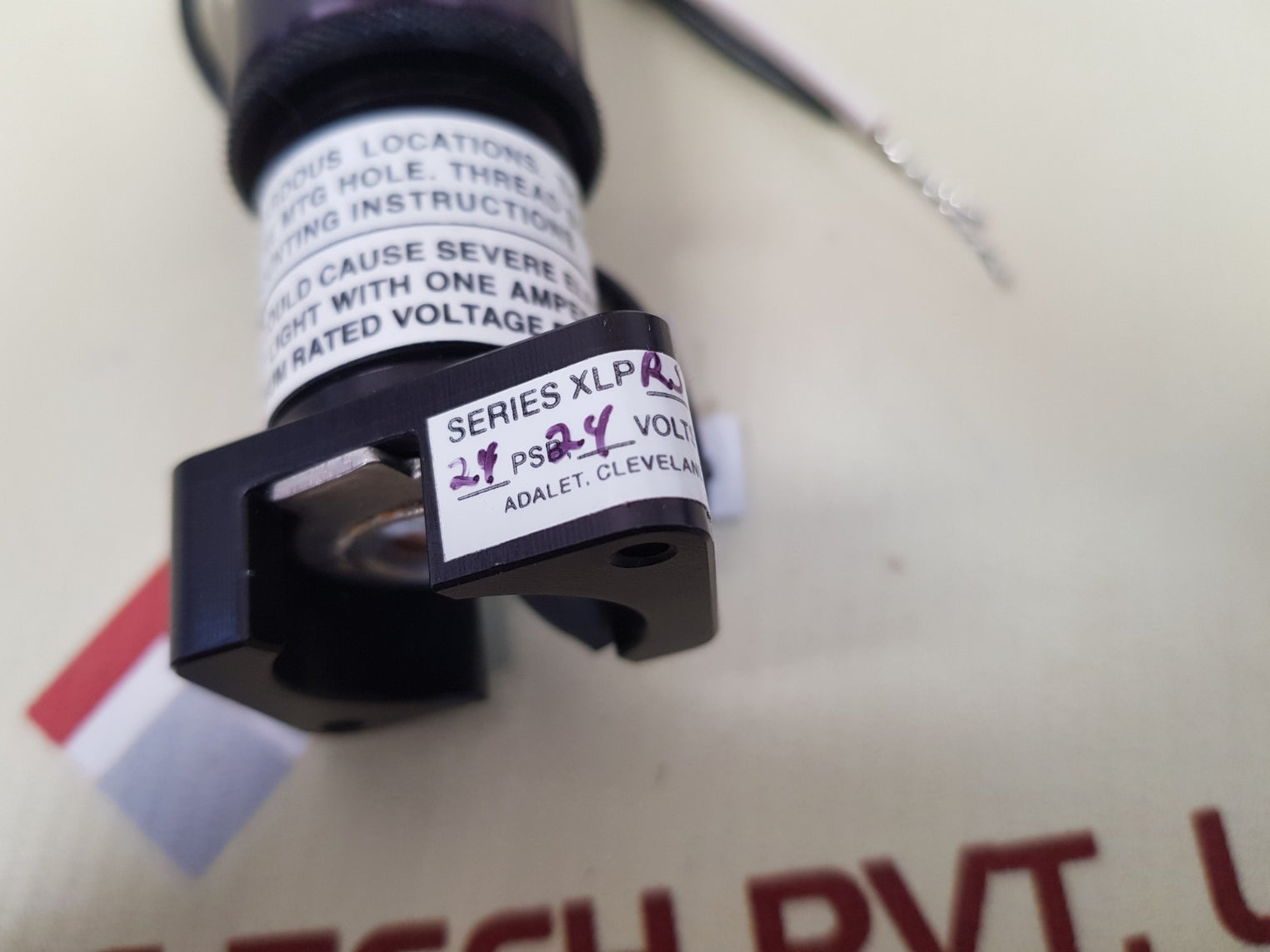 Adalet series xlp rs n4 pilot light push button