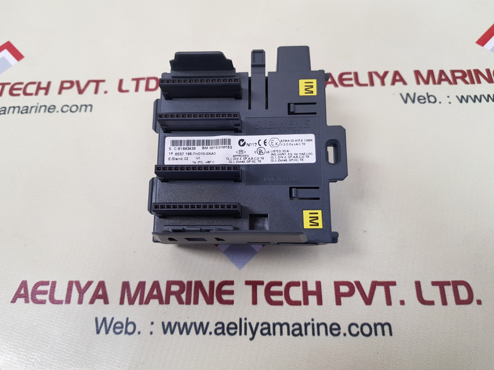 Siemens 6Es7 195-7Hd10-0Xa0 Bus Module 60°C