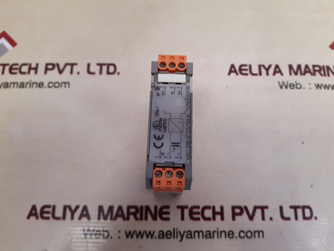 Weidmuller was1 cma lp 1/5/10a ac isolation transmitter 8528650000 06