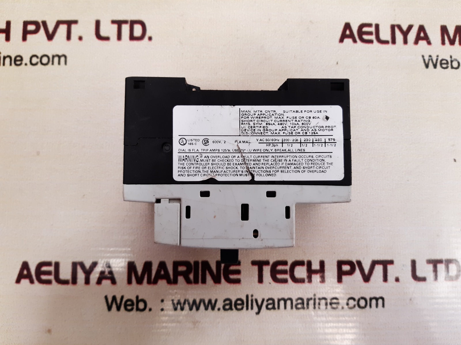 Siemens 3Rv1011-1Ba10 Motor Protection Circuit-breaker 1.4-2A