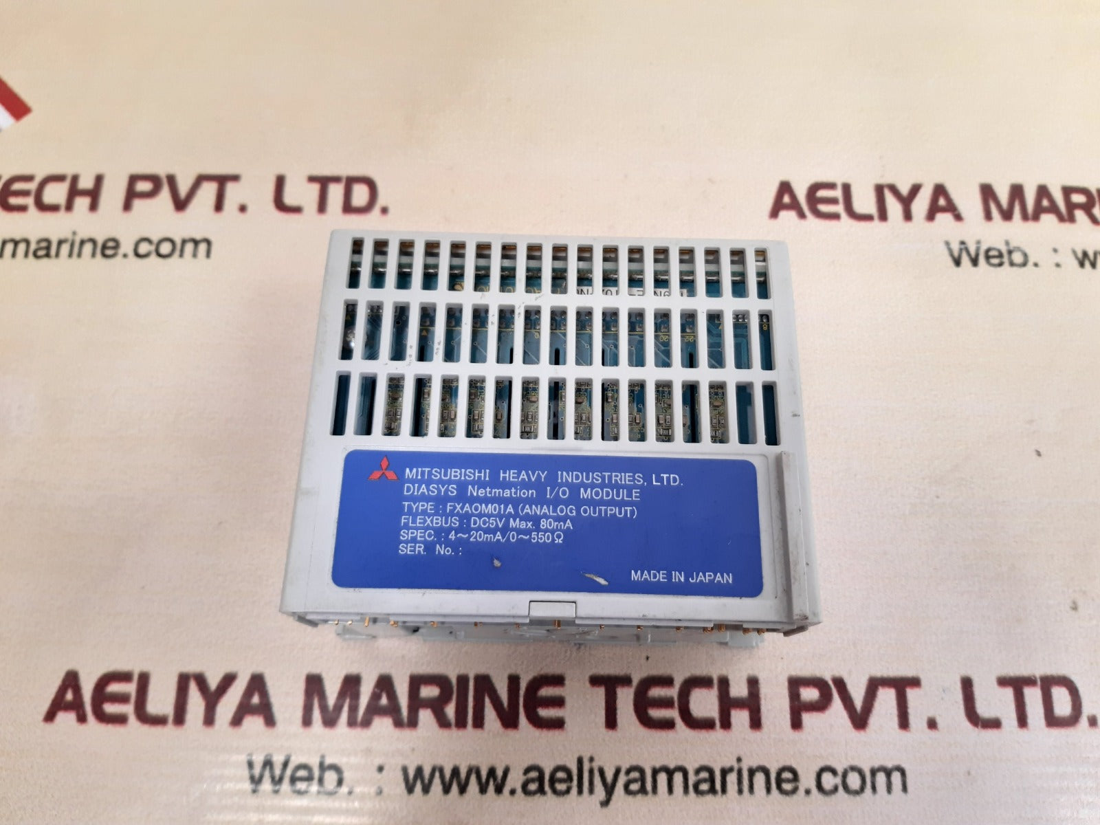 Diasys Netmation/Mitsubishi Fxaom01A (Analog Output) I/O Module Dc5V Max.80Ma