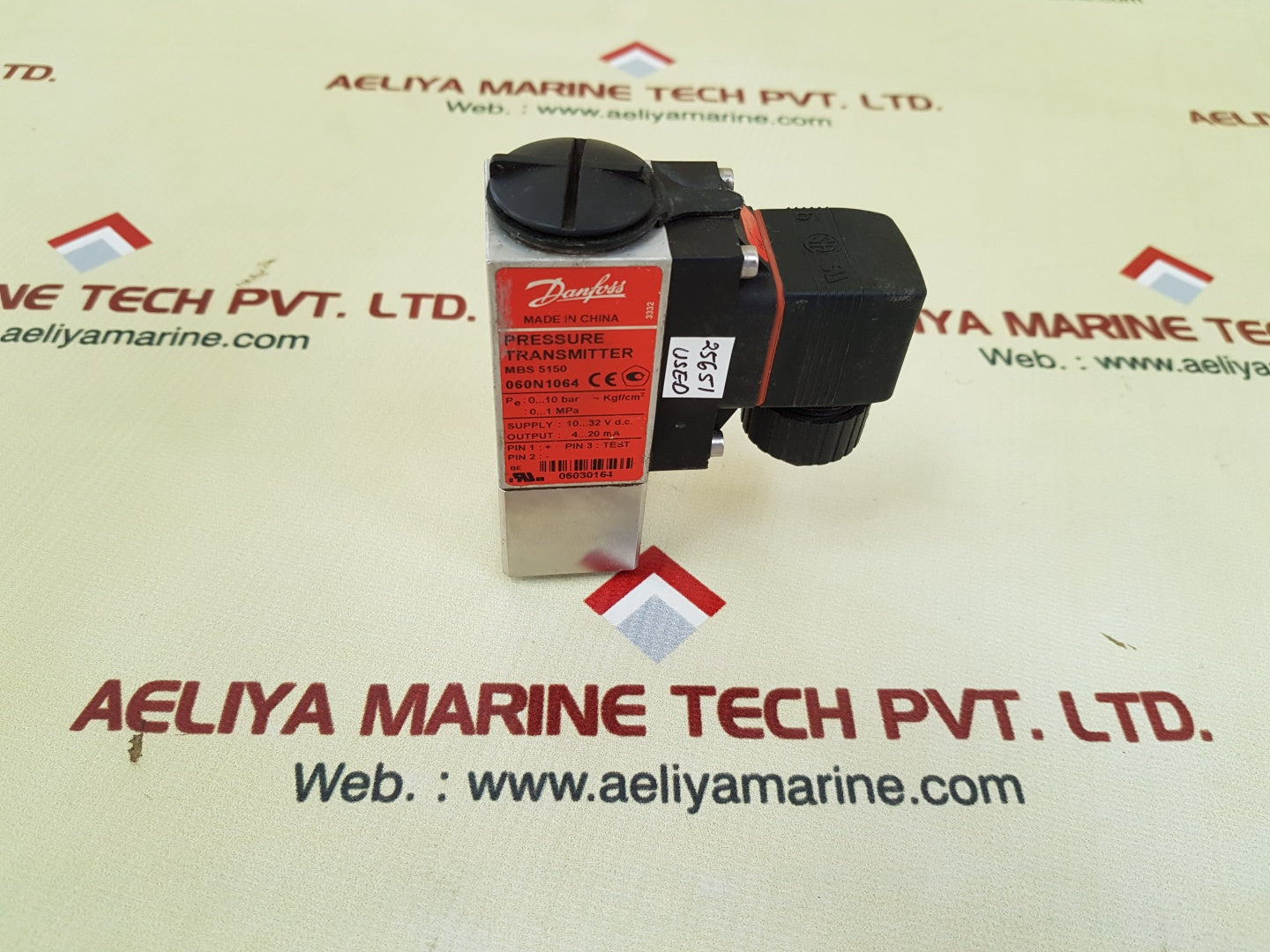 Danfoss mbs 5150 pressure transmitter 060n1064
