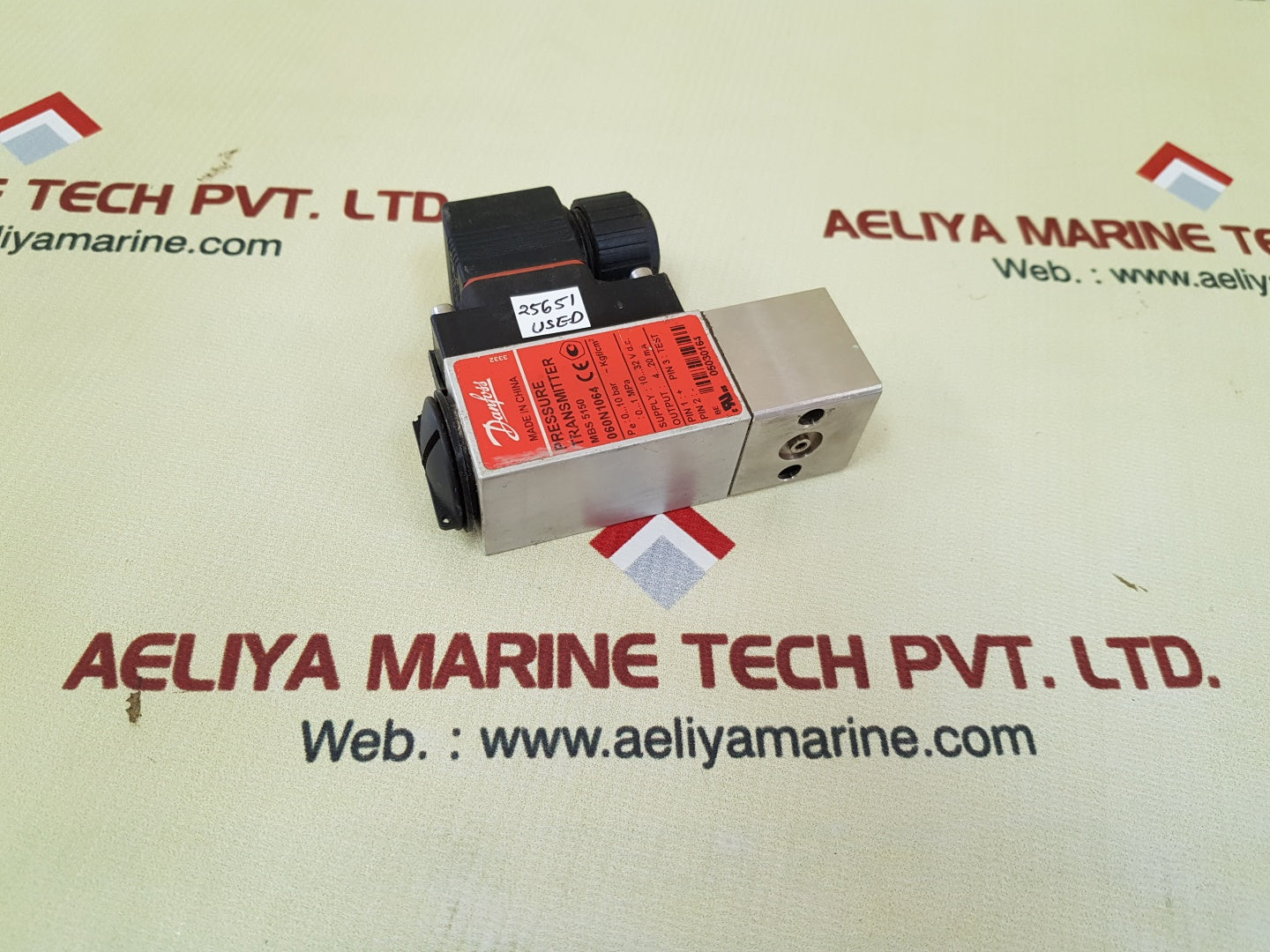 Danfoss mbs 5150 pressure transmitter 060n1064