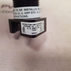 Adalet xhp bs pushbutton operator explosion-proof