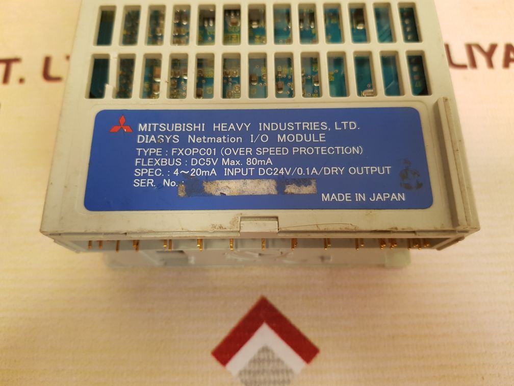 Diasys netmation fxopc01 over speed protection module
