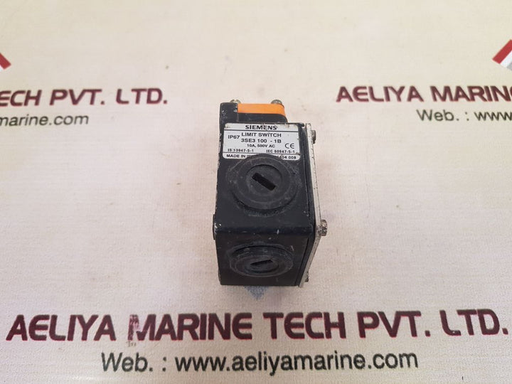 Siemens 3se3 100-1b limit switch